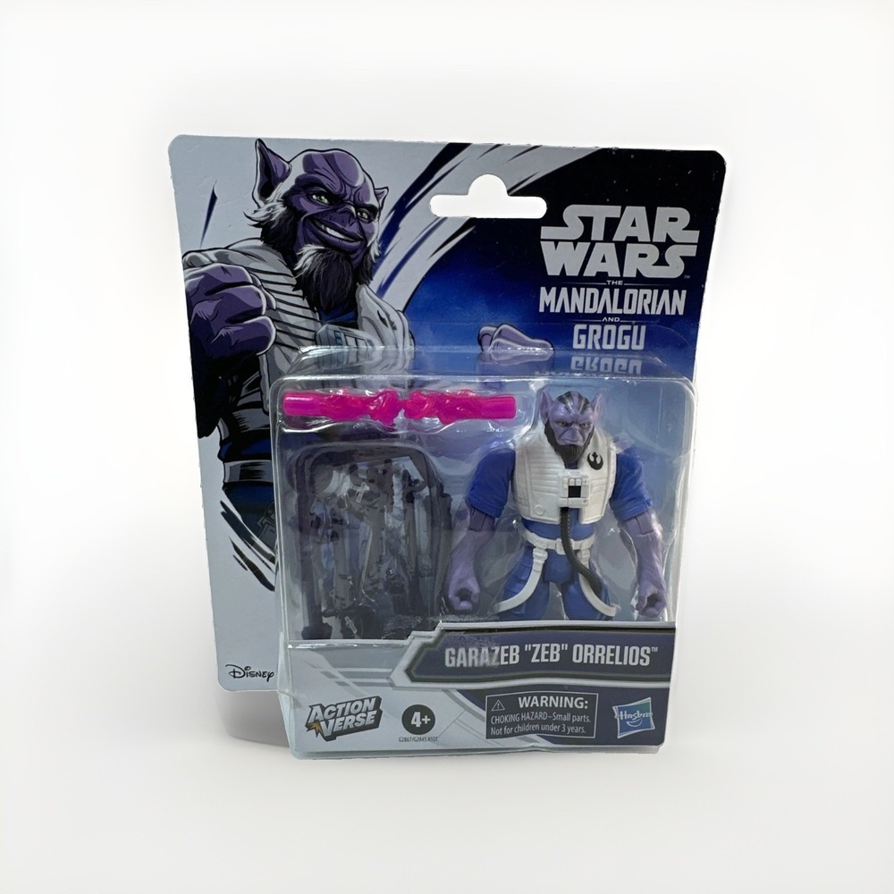 Star Wars Hasbro Action Verse The Mandalorian Garazeb "Zeb" Orrelios